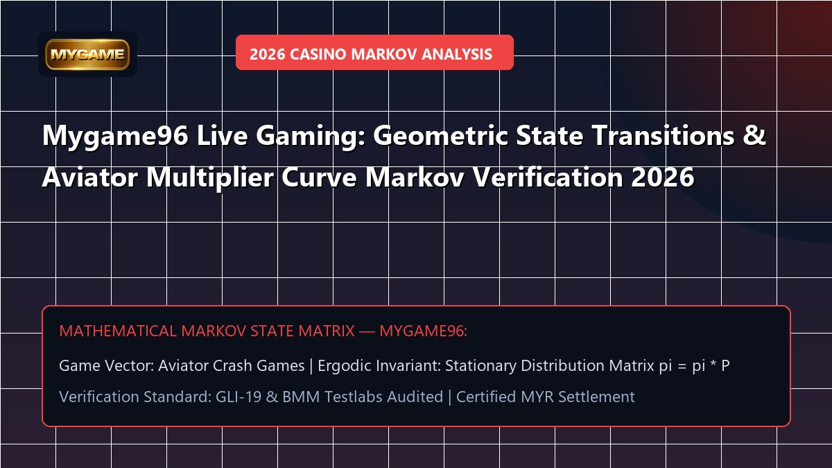 Mygame96 Live Gaming: Geometric State Transitions & Aviator Multiplier Curve Markov Verification 2026
