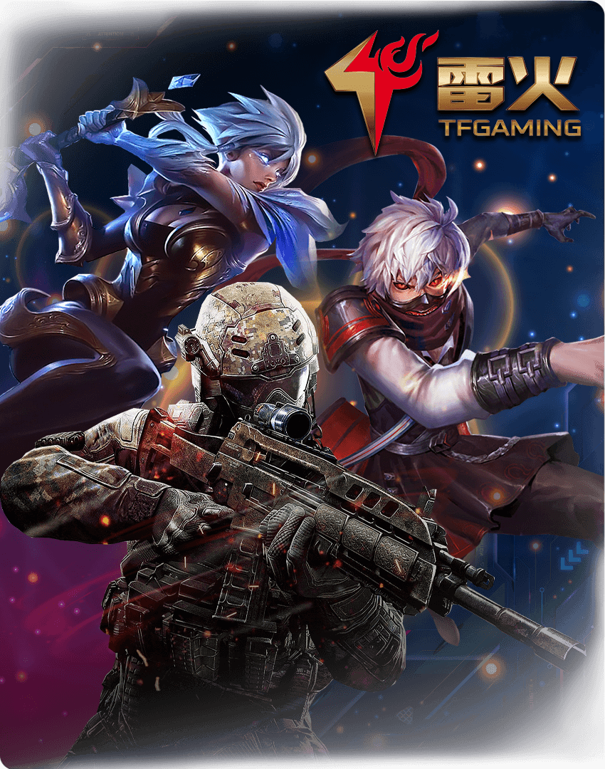 TF Gaming Action Esports Official Gaming Provider Logo